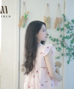 Bộ Đũi Tay Bèo Gấu Hồng Miala che khuyet diem bap tay to