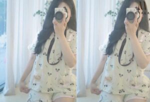Set đồ bộ nữ mặc nhà đồ ngủ nữ họa tiết dễ thương