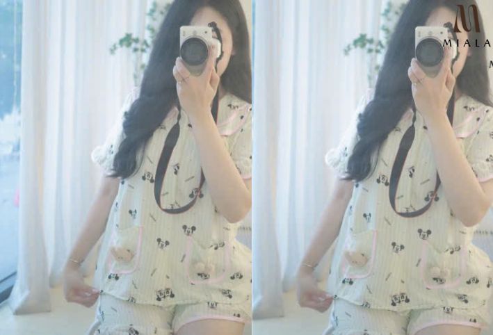 Đồ bộ mặc nhà: Top mẫu đồ ngủ nữ họa tiết dễ thương
